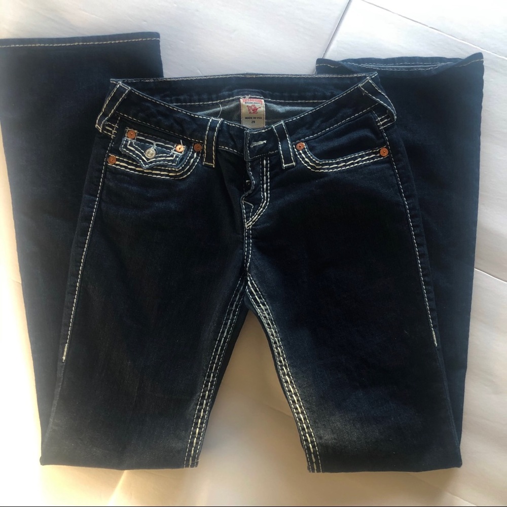 True Religion Jeans Bootcut Dark Wash Size 29